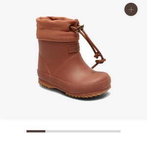 Bisgaard baby old rose rain boots